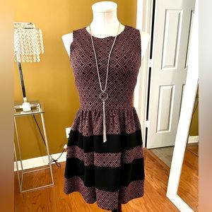 BAR III Fit n Flare Dress Sz small